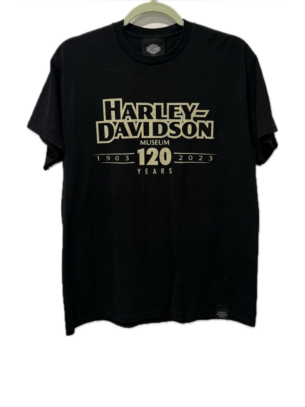 Harley Davidson Museum 120 Years Tee in Black